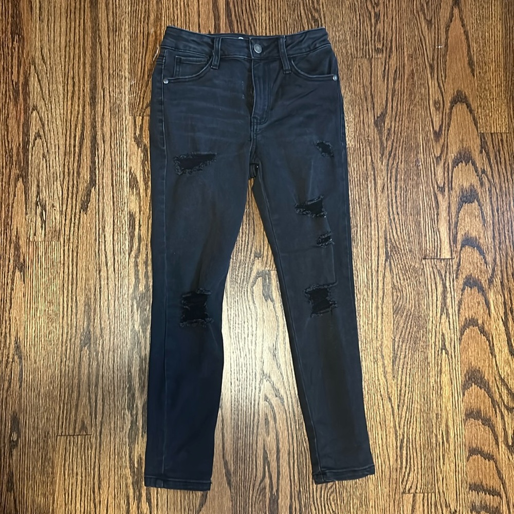 Like New Destructed Skinny Jeans